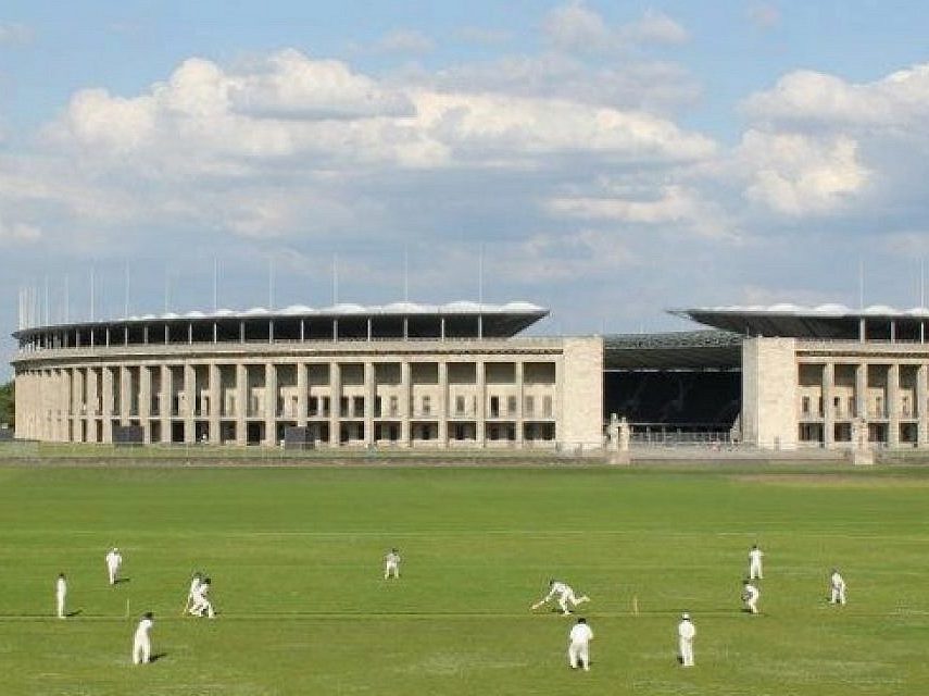 Cricket in the Olympic Stadium